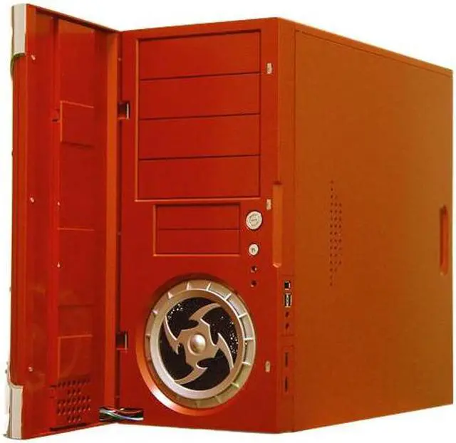Alt view image 4 of 18 - APEVIA X-CRUISER-RD Red Steel ATX Mid Tower Computer Case