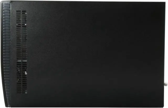 Alt view image 6 of 10 - APEVIA X-QPACK-NW-BK/420 Black Aluminum 1.0 w/ ABS plastic front panel Micro ATX Desktop Computer Case 420W Power Supply