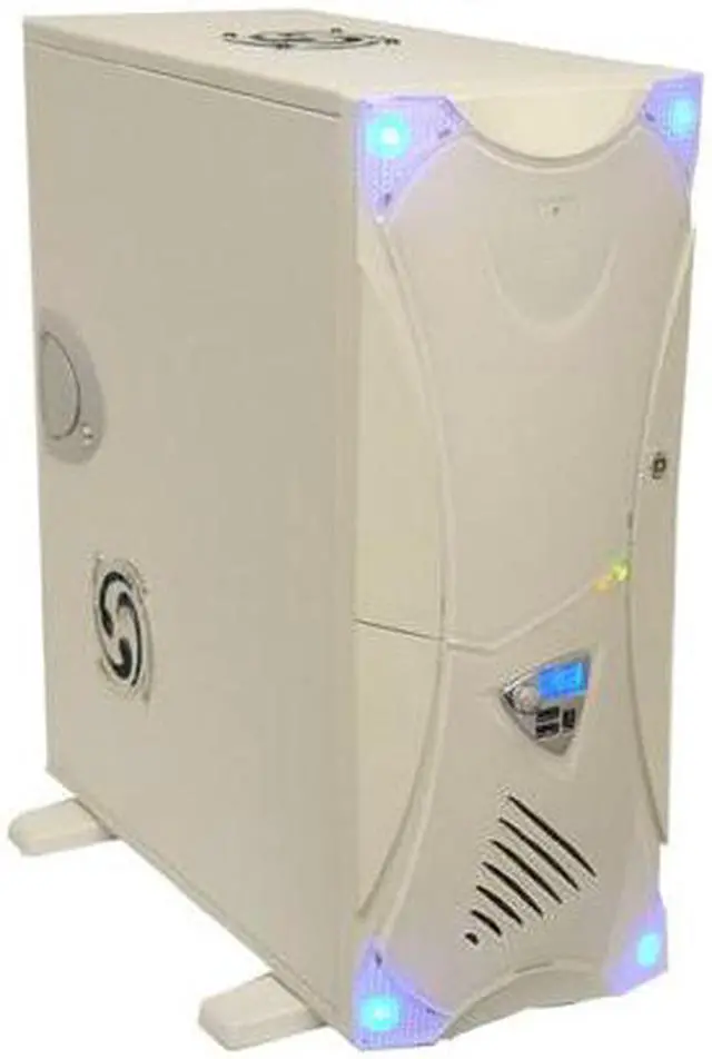 Alt view image 4 of 16 - APEVIA X-Navigator ATXA9N/500 Beige Steel ATX Mid Tower Computer Case ATX 500W dual fan power supply w/ automatic fan speed control Power Supply