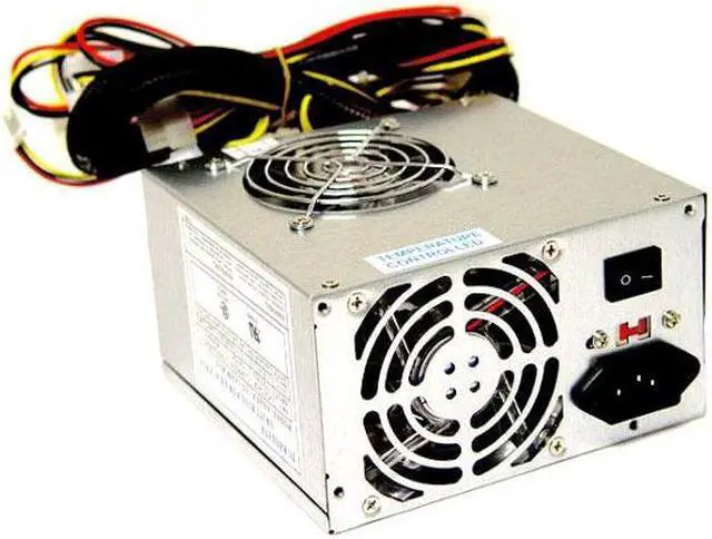 Alt view image 12 of 16 - APEVIA X-Navigator ATXA9N/500 Beige Steel ATX Mid Tower Computer Case ATX 500W dual fan power supply w/ automatic fan speed control Power Supply