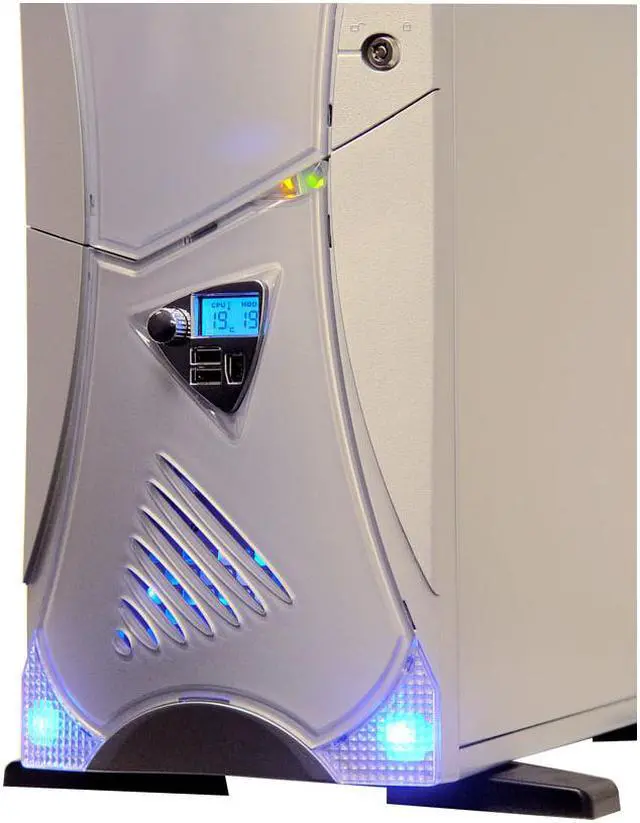 Alt view image 6 of 16 - APEVIA X-Navigator ATXA9NW-SS/500 Silver Steel ATX Mid Tower Computer Case ATX 500W dual 12V (Ver. 2.03) Power Supply