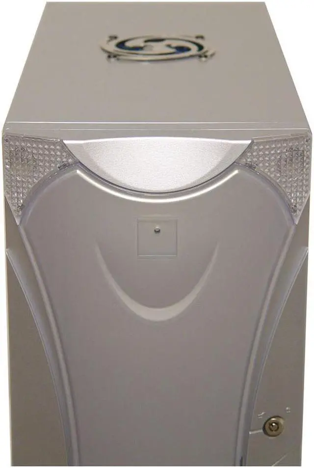 Alt view image 5 of 16 - APEVIA X-Navigator ATXA9NW-SS/500 Silver Steel ATX Mid Tower Computer Case ATX 500W dual 12V (Ver. 2.03) Power Supply