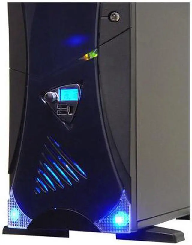 Alt view image 6 of 20 - APEVIA X-Navigator ATXA9NW-BK/500 Black Steel ATX Mid Tower Computer Case 500W Power Supply