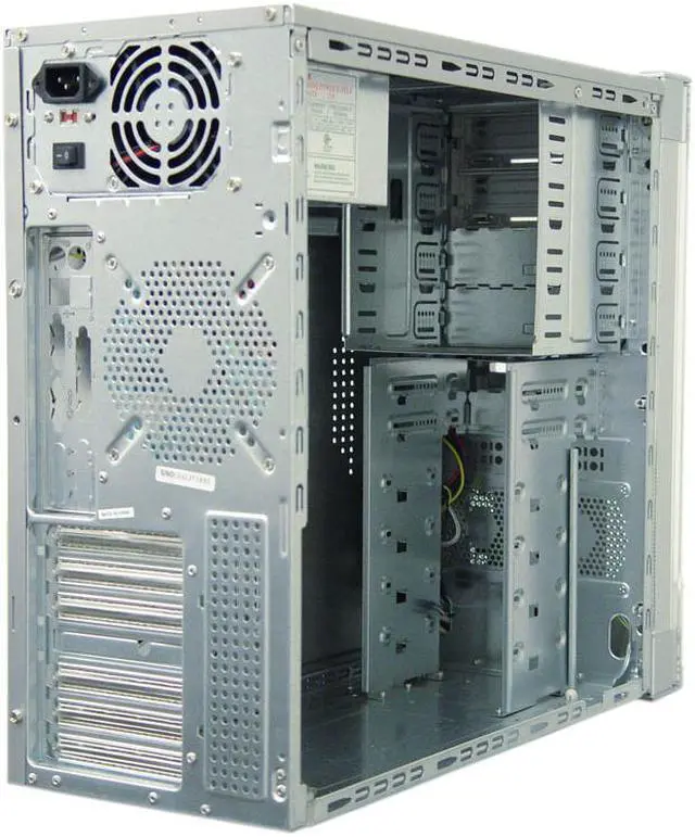 Alt view image 6 of 13 - APEVIA X-DISCOVERY-AL/420 Silver Steel ATX Mid Tower Computer Case 420W Power Supply