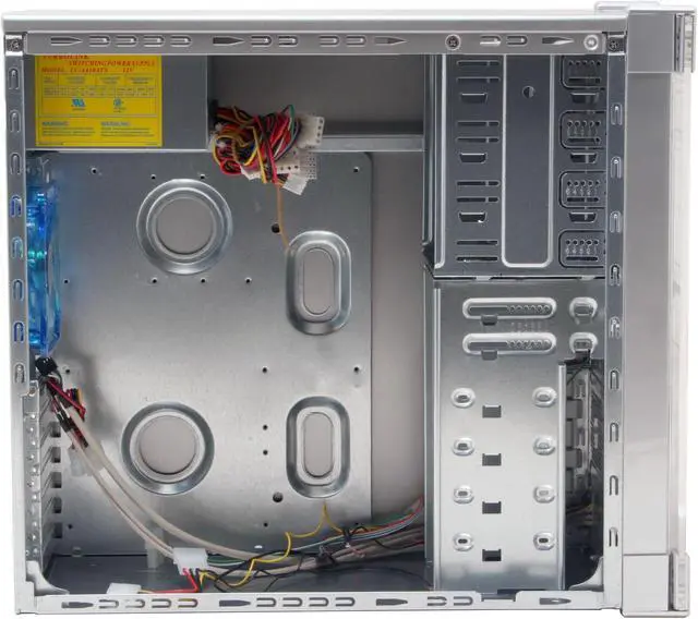 Alt view image 12 of 13 - APEVIA X-DISCOVERY-AL/420 Silver Steel ATX Mid Tower Computer Case 420W Power Supply