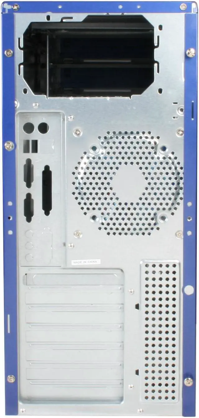 Alt view image 9 of 10 - APEVIA X-DISCOVERY-BL Blue Steel ATX Mid Tower Computer Case