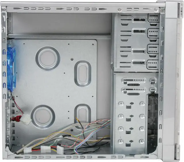 Alt view image 10 of 13 - APEVIA X-DISCOVERY-AL Silver Steel ATX Mid Tower Computer Case