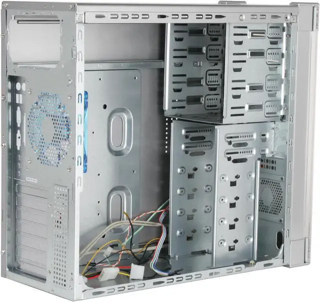 Alt view image 8 of 13 - APEVIA X-DISCOVERY-AL Silver Steel ATX Mid Tower Computer Case