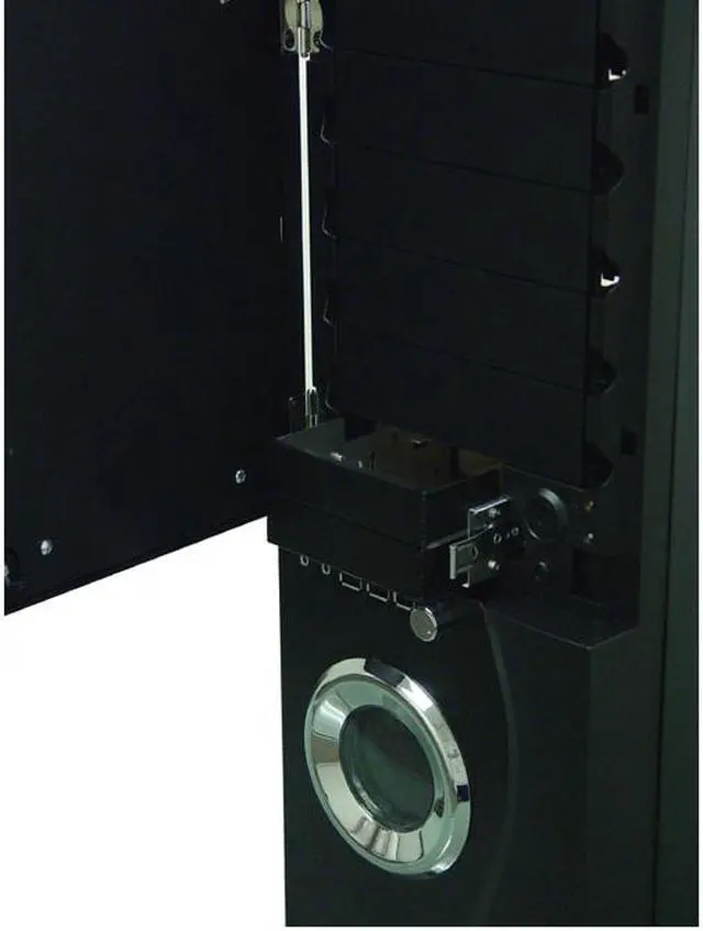 Alt view image 10 of 12 - APEVIA X-TELSTAR-BK Black Aluminum ATX Full Tower Computer CaseNo Power Supply