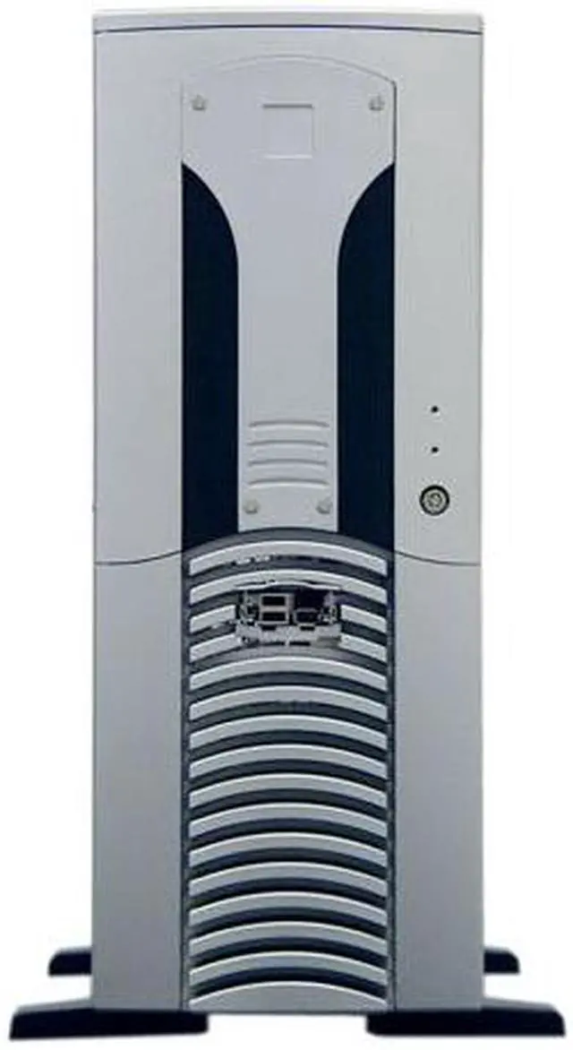 Alt view image 3 of 13 - APEVIA  MX-PIDER-AL/500 Silver Steel ATX Full Tower Computer Case ATX 500W Dual Fan W/ Automatic Fan Speed Control Power Supply