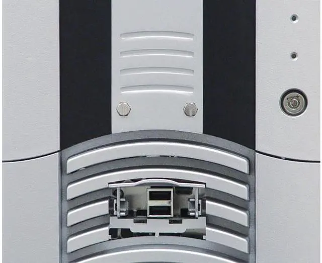 Alt view image 4 of 13 - APEVIA MX-Pider MX-PIDER-NW-AL/500 Silver Steel ATX Full Tower Computer Case ATX 500W Dual Fan W/ Automatic Fan Speed Control Power Supply
