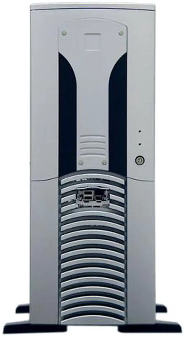 Alt view image 3 of 13 - APEVIA MX-Pider MX-PIDER-NW-AL/500 Silver Steel ATX Full Tower Computer Case ATX 500W Dual Fan W/ Automatic Fan Speed Control Power Supply
