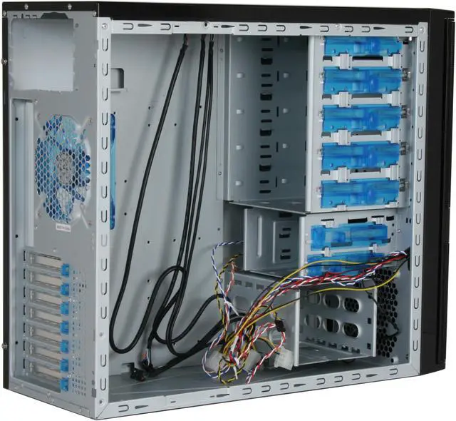 Alt view image 8 of 14 - APEVIA X-JUPITER-JR S-Type X-JPJST-BK Black SECC Steel Chassis ATX Mid Tower Computer Case