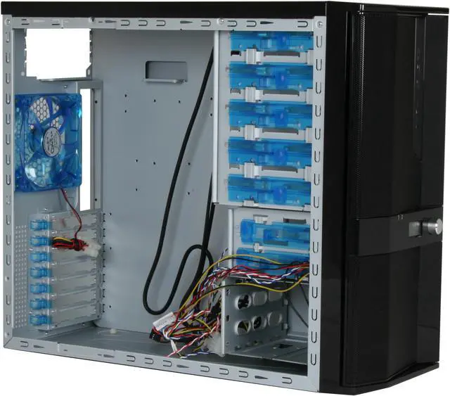 Alt view image 10 of 14 - APEVIA X-JUPITER-JR S-Type X-JPJST-BK Black SECC Steel Chassis ATX Mid Tower Computer Case