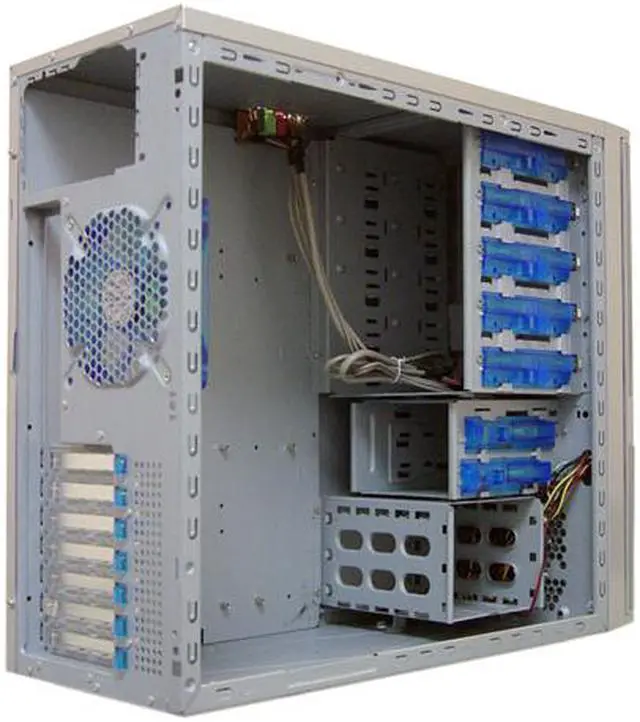 Alt view image 9 of 12 - APEVIA X-JUPITER-JR G-Type X-JPJGT-AL Silver SECC Steel ATX Mid Tower Computer Case