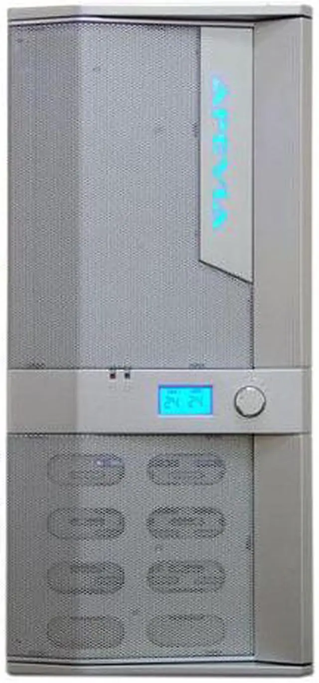 Alt view image 3 of 12 - APEVIA X-JUPITER-JR G-Type X-JPJGT-AL Silver SECC Steel ATX Mid Tower Computer Case