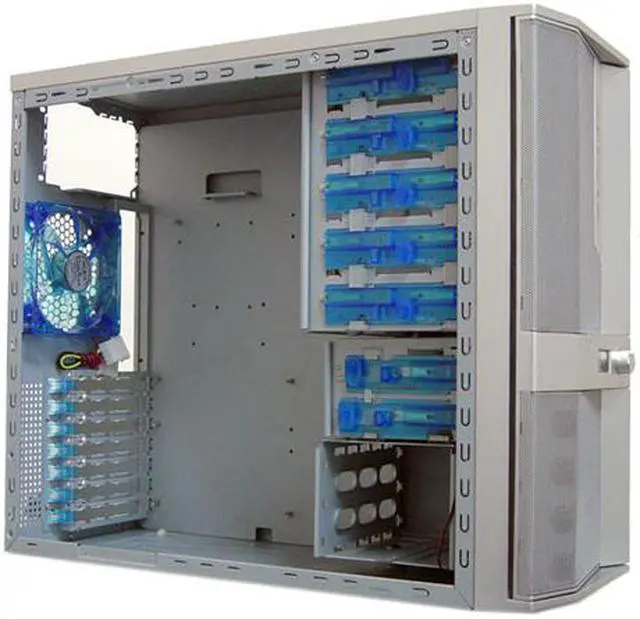 Alt view image 8 of 12 - APEVIA X-JUPITER-JR G-Type X-JPJGT-AL Silver SECC Steel ATX Mid Tower Computer Case