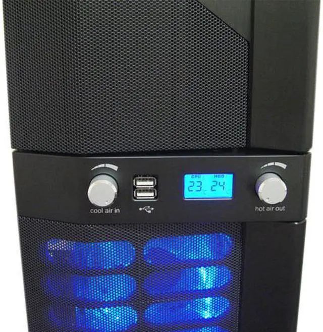 Alt view image 7 of 16 - APEVIA X-JUPITER S-Type X-JUPITERS-MG Metallic Gray Aluminum ATX Full Tower Computer Case