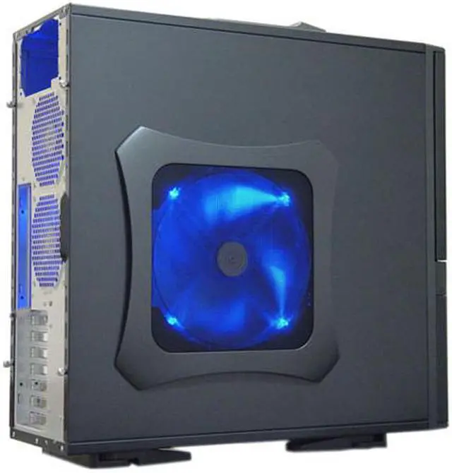 Alt view image 8 of 16 - APEVIA X-JUPITER S-Type X-JUPITERS-MG Metallic Gray Aluminum ATX Full Tower Computer Case