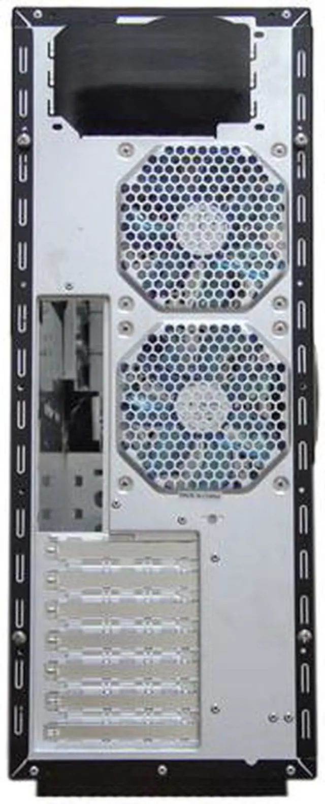 Alt view image 13 of 16 - APEVIA X-JUPITER S-Type X-JUPITERS-MG Metallic Gray Aluminum ATX Full Tower Computer Case