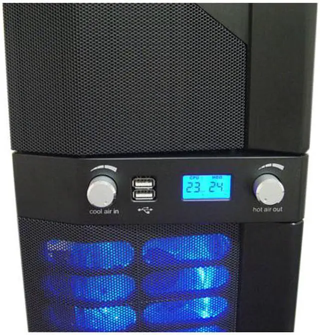 Alt view image 7 of 15 - APEVIA X-JUPITER G-Type X-JUPITERG-MG Metallic Gray Aluminum ATX Full Tower Computer Case