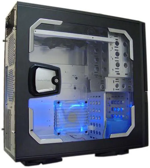 Alt view image 8 of 15 - APEVIA X-JUPITER G-Type X-JUPITERG-MG Metallic Gray Aluminum ATX Full Tower Computer Case