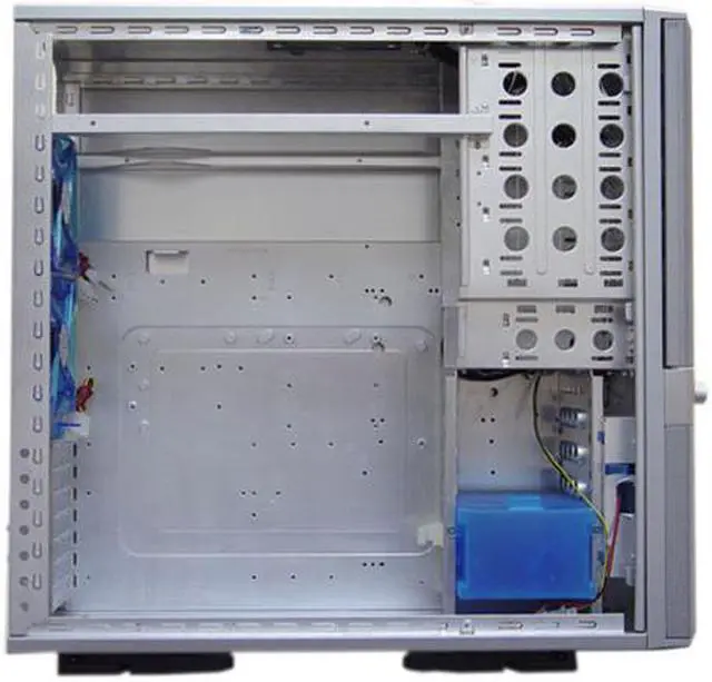 Alt view image 10 of 15 - APEVIA X-JUPITER G-Type X-JUPITERG-AL Silver Aluminum ATX Full Tower Computer Case