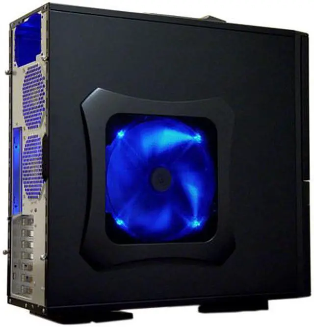 Alt view image 7 of 16 - APEVIA X-JUPITER S-Type X-JUPITERS-BK Black Aluminum ATX Full Tower Computer Case