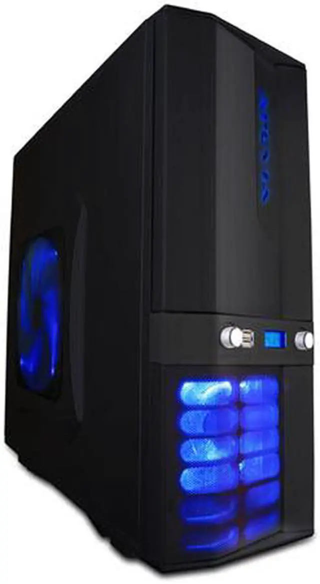 Main image of APEVIA X-JUPITER S-Type X-JUPITERS-BK Black Aluminum ATX Full Tower Computer Case
