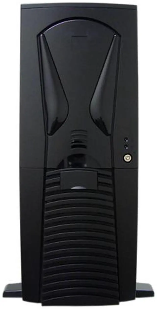 Alt view image 2 of 11 - APEVIA X-ALIEN MX-ALIEN-BK/500 Black Steel ATX Full Tower Computer Case ATX 500W Dual Fan W/ Automatic Fan Speed Control. Power Supply