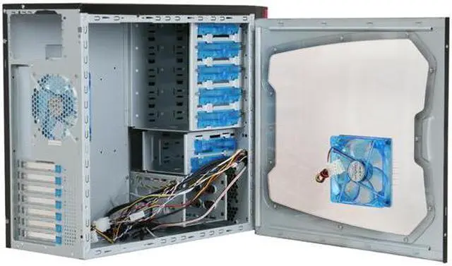 Alt view image 6 of 12 - APEVIA X-TELSTAR-JR G-Type X-TSJGT-RD Red SECC Steel ATX Mid Tower Computer Case