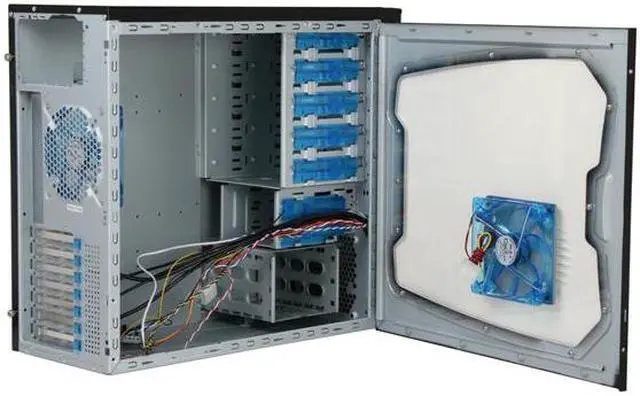 Alt view image 7 of 13 - APEVIA X-TELSTAR-JR G-Type X-TSJGT-BK Black SECC Steel ATX Mid Tower Computer Case