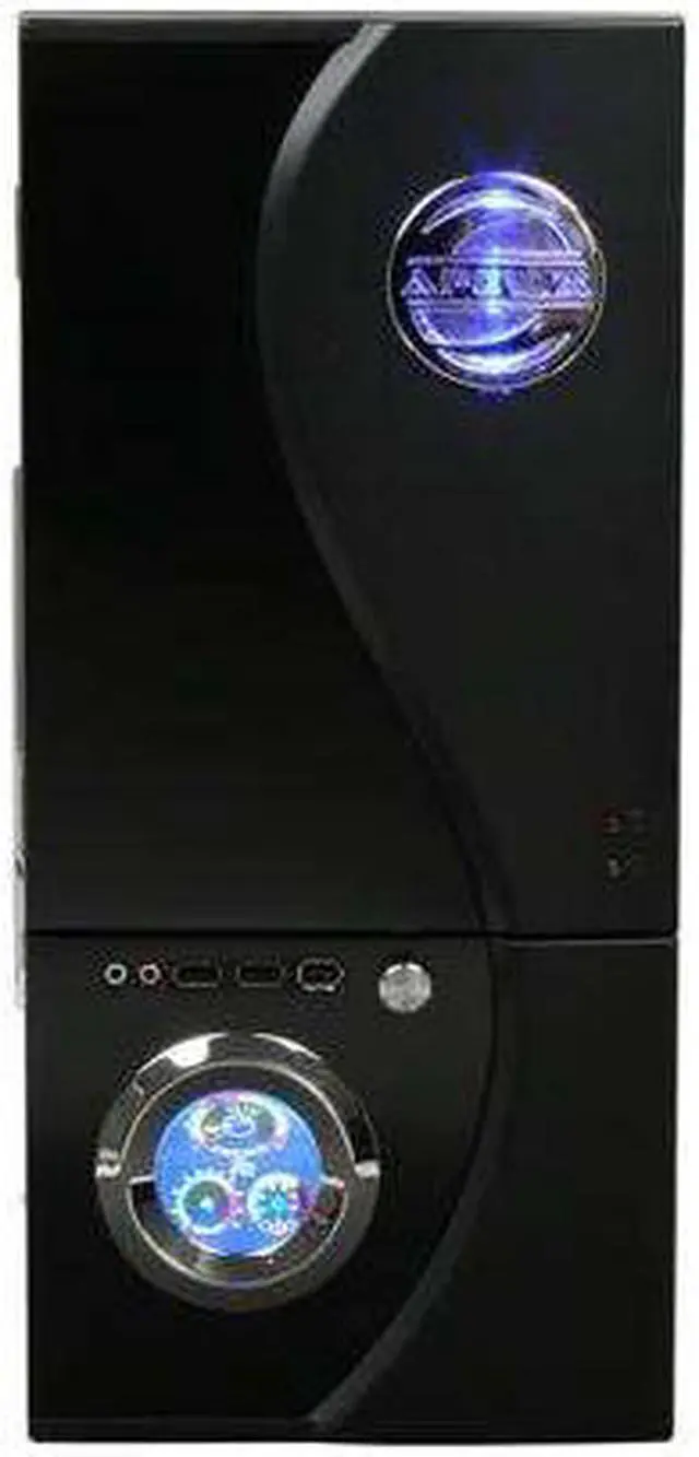 Alt view image 3 of 13 - APEVIA X-TELSTAR-JR G-Type X-TSJGT-BK Black SECC Steel ATX Mid Tower Computer Case