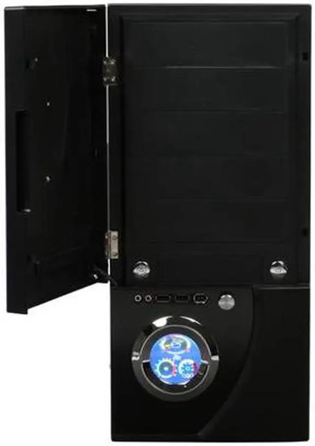Alt view image 5 of 13 - APEVIA X-TELSTAR-JR G-Type X-TSJGT-BK Black SECC Steel ATX Mid Tower Computer Case