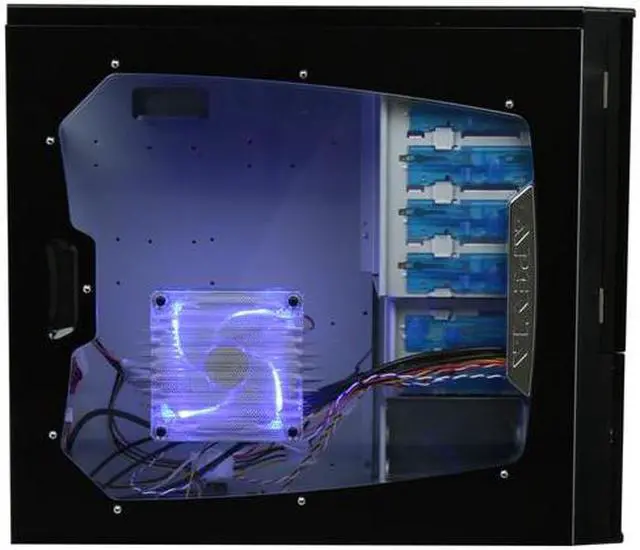 Alt view image 6 of 13 - APEVIA X-TELSTAR-JR G-Type X-TSJGT-BK Black SECC Steel ATX Mid Tower Computer Case