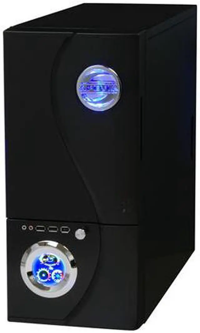 Alt view image 4 of 13 - APEVIA X-TELSTAR-JR G-Type X-TSJGT-BK Black SECC Steel ATX Mid Tower Computer Case