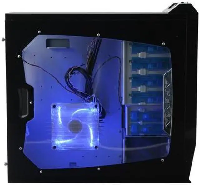 Alt view image 5 of 13 - APEVIA X-SUPRA G-Type X-SUPRAG-AL Black / Silver SECC Steel ATX Mid Tower Computer Case