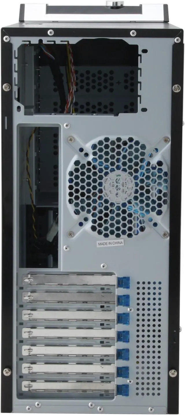 Alt view image 12 of 13 - APEVIA X-SUPRA G-Type X-SUPRAG-AL Black / Silver SECC Steel ATX Mid Tower Computer Case