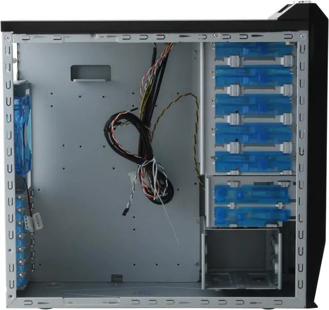 Alt view image 8 of 13 - APEVIA X-SUPRA G-Type X-SUPRAG-AL Black / Silver SECC Steel ATX Mid Tower Computer Case