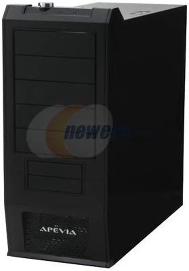 Alt view image 4 of 13 - APEVIA X-SUPRA G-Type X-SUPRAG-BK Black SECC Steel ATX Mid Tower Computer Case