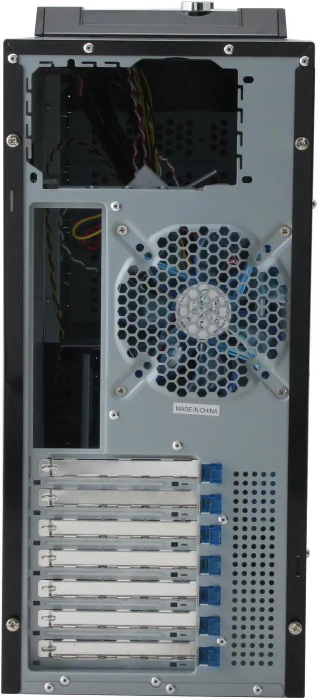 Alt view image 12 of 13 - APEVIA X-SUPRA G-Type X-SUPRAG-BK Black SECC Steel ATX Mid Tower Computer Case