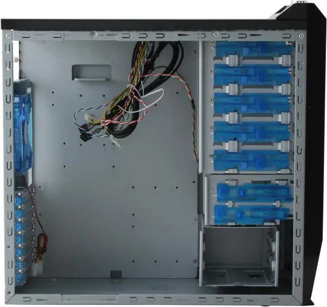 Alt view image 8 of 13 - APEVIA X-SUPRA G-Type X-SUPRAG-BK Black SECC Steel ATX Mid Tower Computer Case