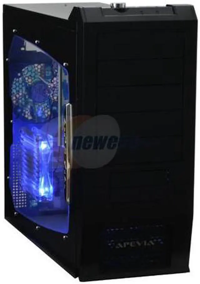 Alt view image 2 of 13 - APEVIA X-SUPRA G-Type X-SUPRAG-BK Black SECC Steel ATX Mid Tower Computer Case