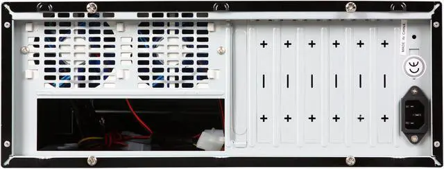 Alt view image 4 of 8 - APEVIA Black / Silver SECC Steel / Aluminum X-MASTER-AL/500 ATX Media Center / HTPC Case