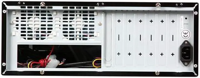 Alt view image 4 of 8 - APEVIA Black / Green SECC Steel / Aluminum X-MASTER-GN/500 ATX Media Center / HTPC Case