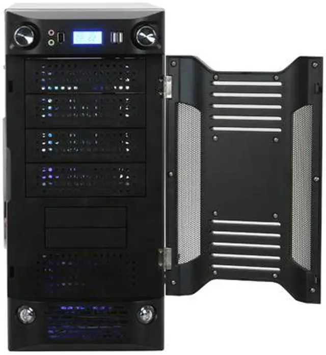 Alt view image 5 of 13 - APEVIA X-SNIPER G-Type X-SNIPERG-GN Black / Green SECC Steel ATX Mid Tower Computer Case