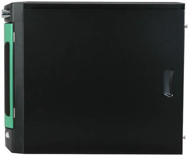 Alt view image 11 of 13 - APEVIA X-SNIPER G-Type X-SNIPERG-GN Black / Green SECC Steel ATX Mid Tower Computer Case