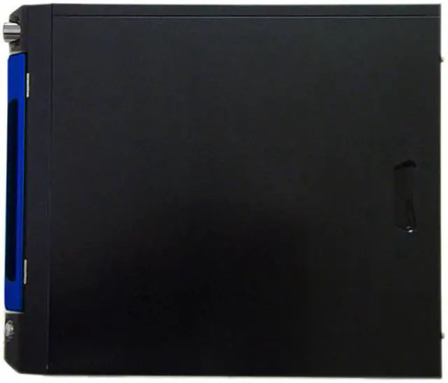 Alt view image 10 of 12 - APEVIA X-SNIPER G-Type X-SNIPERG-BL Black / Blue SECC Steel ATX Mid Tower Computer Case