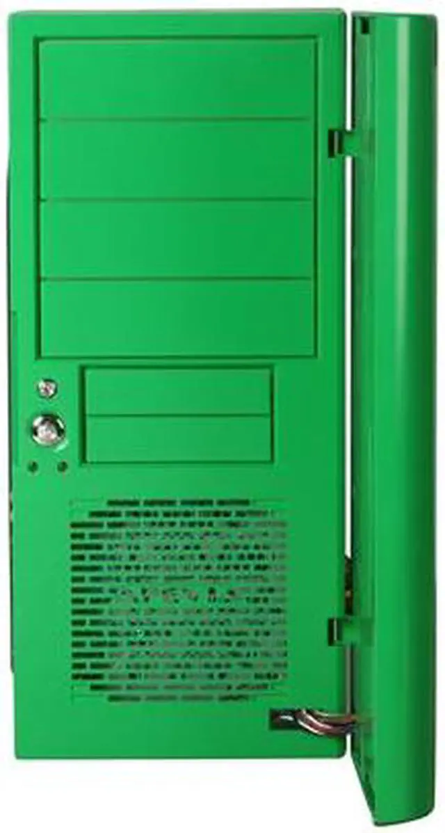 Alt view image 4 of 11 - APEVIA X-CRUISER2-GN Green SECC Steel ATX Mid Tower Computer Case