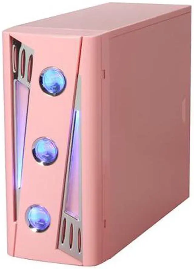 Alt view image 3 of 11 - APEVIA X-CRUISER2-PK Pink SECC Steel ATX Mid Tower Computer Case